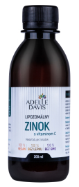 Adelle Davis Liposomal Zinc Vitamin C 200ml