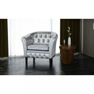 vidaXL Chesterfield kreslo umelá koža 60708 - cena, srovnání