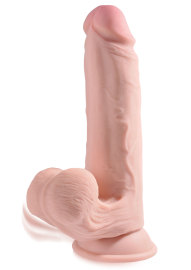 Pipedream King Cock Plus 9" Triple Density Cock with Swinging Balls