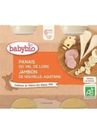 Babybio Paštrnák šunka Gruyère 2x200g