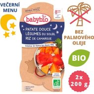 Babybio Sladké zemiaky s letnou zeleninou 2x200g - cena, srovnání