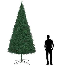 vidaXL Umelý vianočný stromček 400 cm , zelený
