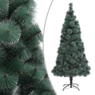 vidaXL Umelý vianočný stromček s podstavcom zelený 210cm PET - cena, srovnání