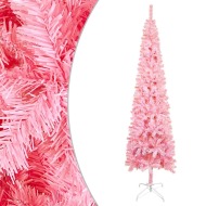 vidaXL Úzky vianočný stromček ružový 240cm - cena, srovnání