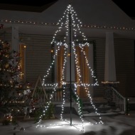 vidaXL Vianočný stromček kužeľ 300 LED interiér a exteriér 120x220cm - cena, srovnání