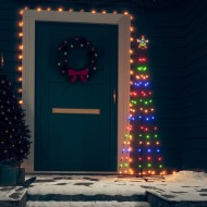 vidaXL Vianočný stromček kužeľ farebné svetlo 84 LED 50x150cm - cena, srovnání