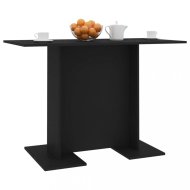 vidaXL Jedálenský stôl 110x60 cm Čierna 800244 - cena, srovnání