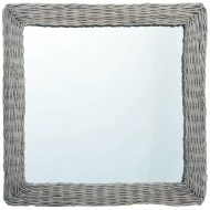 vidaXL Zrkadlo 60x60 cm, prútie - cena, srovnání