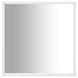 vidaXL Zrkadlo biele 70x70 cm