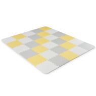 KinderKraft Podložka penové puzzle Luno Yellow - cena, srovnání