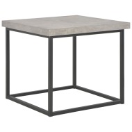 vidaXL Konferenčný stolík 55x55x53 cm, dekor betón - cena, srovnání