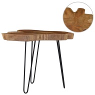 vidaXL Konferenčný stolík (60-70)x45 cm teakové drevo - cena, srovnání