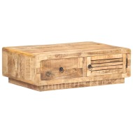 vidaXL Konferenčný stolík 90x60x29 cm, surové mangové drevo - cena, srovnání