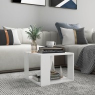 vidaXL Konferenčný stolík biely 40x40x30 cm drevotrieska - cena, srovnání