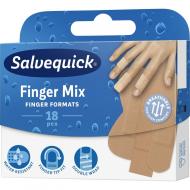 Salvequick Finger Mix Náplasť na prsty mix, 18 ks - cena, srovnání