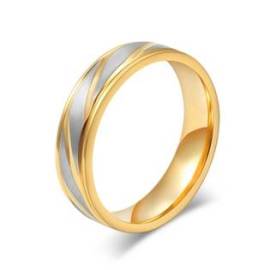 Šperky4u OPR0044 Ocelový snubní prsten, šíře 4 mm