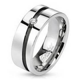 Šperky4u OPR1476 Pánský snubní prsten