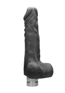 Realrock Realistic Vibrating Dildo with Balls 20cm - cena, srovnání