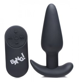 Bang! Remote Control 21X Vibrating Silicone Butt Plug