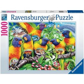 Ravensburger 168156 Krajina papagájov 1000 dielikov