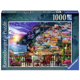 Ravensburger 152636 Positano, Taliansko 1000 dielikov