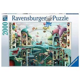 Ravensburger 168231 Keby ryby mohli chodiť 2000 dielikov