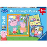 Ravensburger 055791 Prasiatko Peppa 3x49 dielikov - cena, srovnání