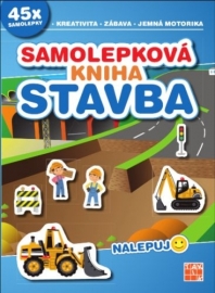 Samolepková kniha: Stavba