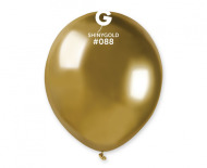 Gemar Latexový balón "Shiny" 5" / 13 cm - zlatá - cena, srovnání
