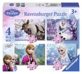 Ravensburger Ľadové kráľovstvo 4 v1