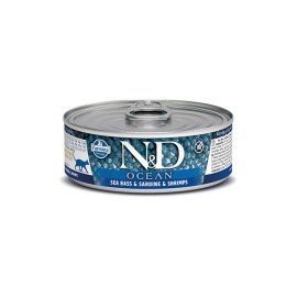 N&D OCEAN Adult Sea Bass & Sardine & Shrimps 80g