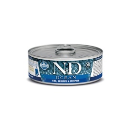 N&D OCEAN Kitten Codfish & Shrimps & Pumpkin 80g