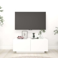 vidaXL TV skrinka biela 100x35x40 cm drevotrieska - cena, srovnání