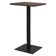 vidaXL Bistro stolík, farba tmavého jaseňa 70x70x107 cm - cena, srovnání