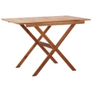 vidaXL Záhradný stôl 110x67x74 cm, akáciový masív - cena, srovnání