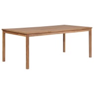 vidaXL Záhradný stôl 200x100x77 cm, tíkový masív - cena, srovnání