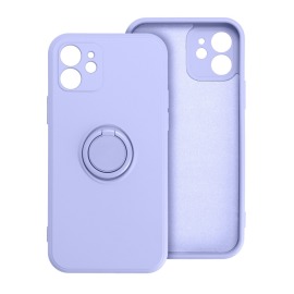 ForCell Pouzdro SILICONE RING Case iPhone 13 Mini - FIalové