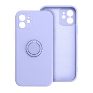 ForCell Pouzdro SILICONE RING Case iPhone 13 Mini - FIalové - cena, srovnání