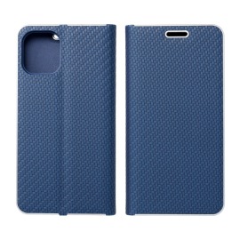 ForCell Pouzdro Luna Carbon Apple iPhone 13 Mini - Modré