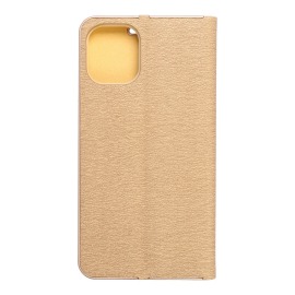 ForCell Pouzdro Luna Book Gold iPhone 12 Pro Max - Béžové