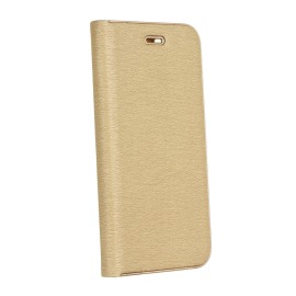 ForCell Pouzdro Luna Book Gold iPhone 12 Mini - Béžové