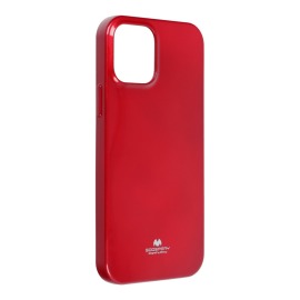 Goospery Pouzdro Jelly Case Mercury iPhone 12 Mini - Červené