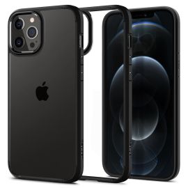 Spigen Ultra Hybrid iPhone 12 Pro Max - Černé