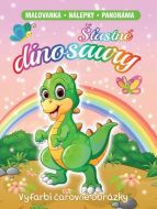 Šťastné dinosaury (Maľovanka - nálepky - panoráma) - cena, srovnání