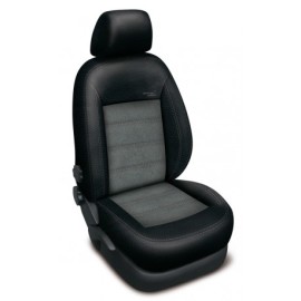 Automega Autopotahy na Dacia Duster I., od 2010 - 2013, dělené zadní opěradlo, Authentic Velvet, velvet šedá 7 1825