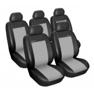 Automega Autopotahy na Seat Alhambra, 5 míst, od r. 1996 - 2010, Eco Lux šedá/černá 6 1213. - cena, srovnání