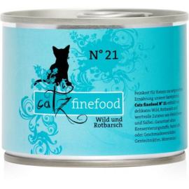 Catz Finefood No.21 - so zverinou a ostriežik 200g