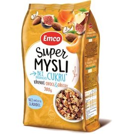 Emco Super mysli chrumkavé Ovocie & Orechy 500g