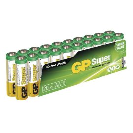 GP Super Alkaline LR6 AA 20ks