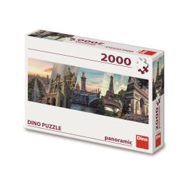 Dino PARÍŽ KOLÁŽ 2000 panoramic Puzzle